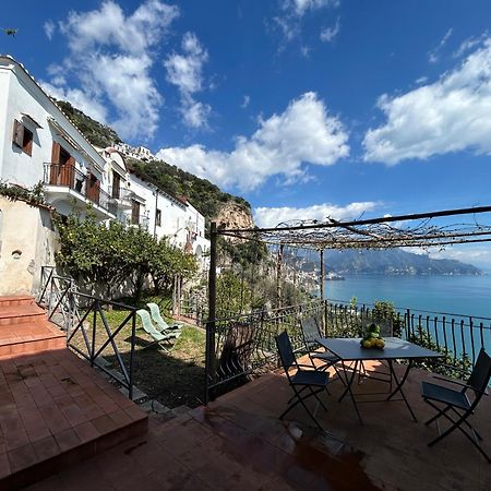 Amalfi 51 Con Vista Mare, Giardino E Terrazze Conca dei Marini Exterior foto