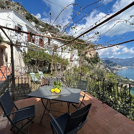 Amalfi 51 Con Vista Mare, Giardino E Terrazze Conca dei Marini Exterior foto