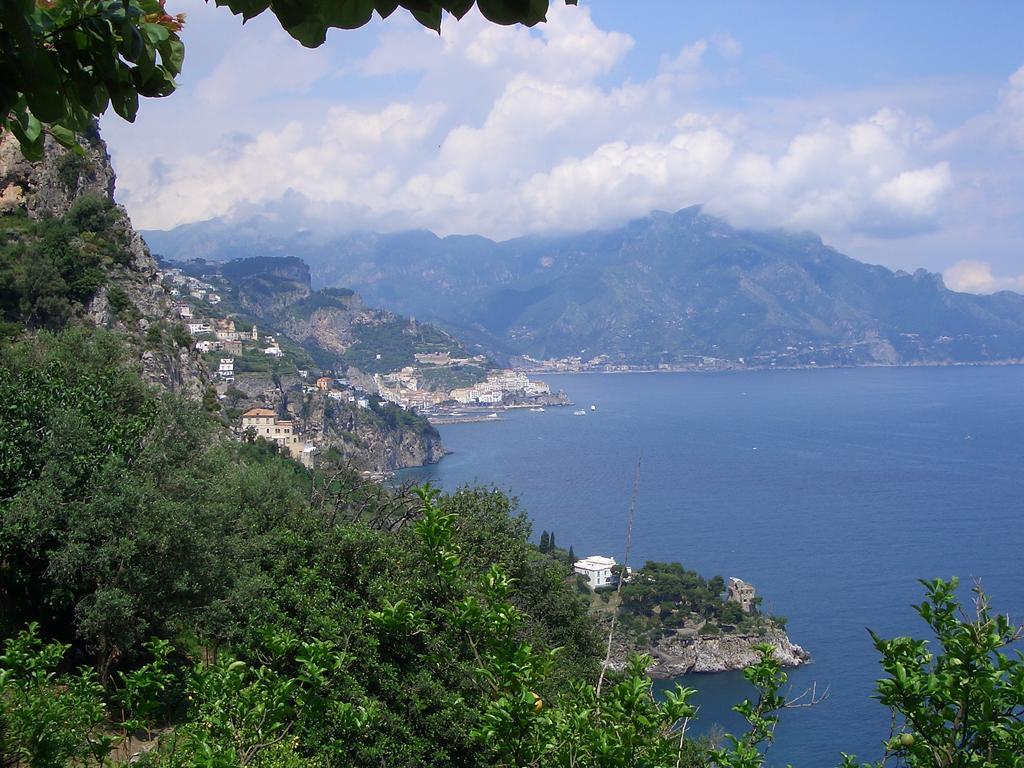 Amalfi 51 Con Vista Mare, Giardino E Terrazze Conca dei Marini Exterior foto